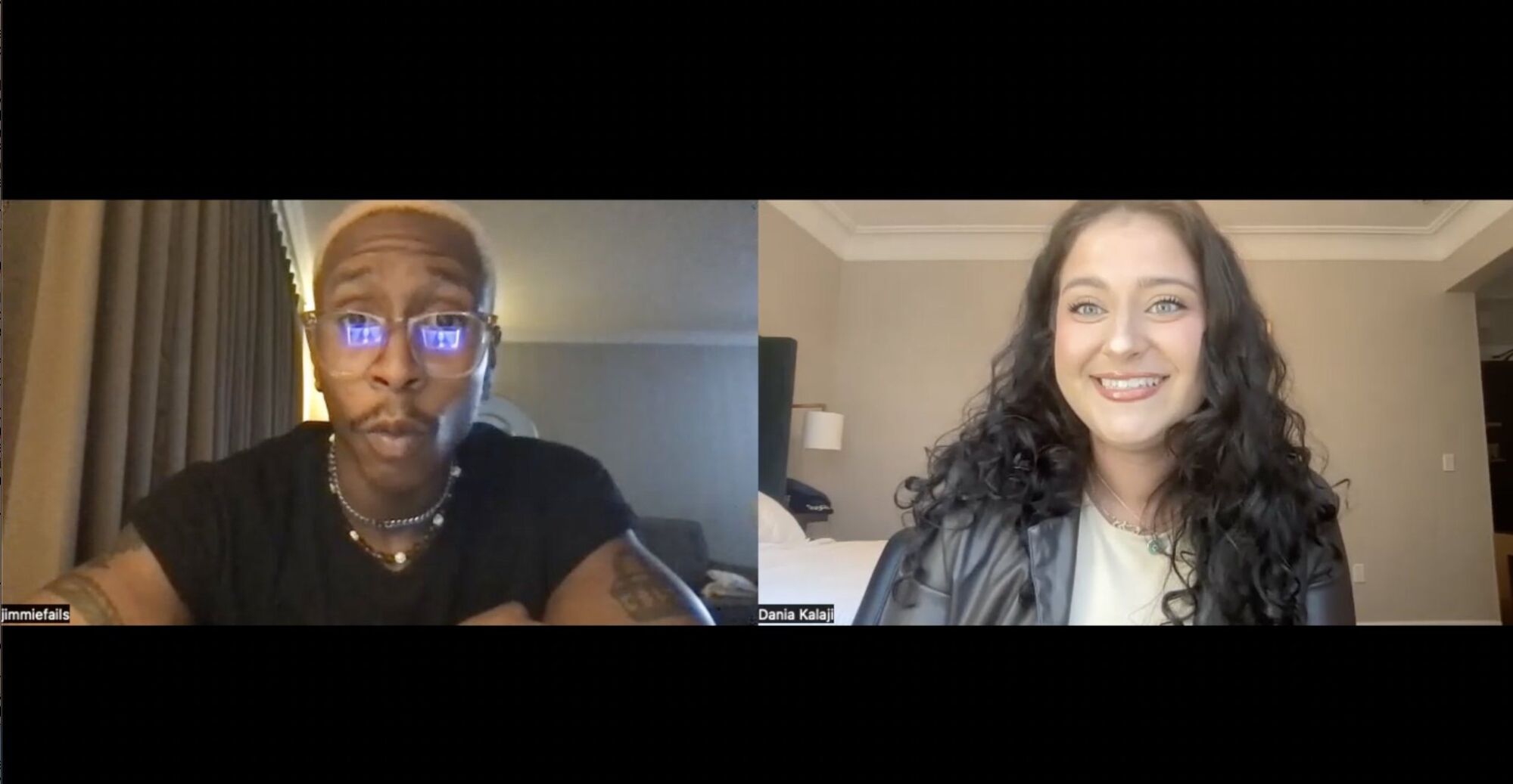 Dania Kalaji Zoom With Jimmie Fails